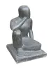 Product image 6 of the product “Sculpture of seated thinking Person, 80 cm ”